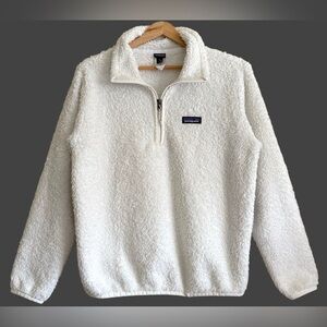 PATAGONIA Women's Athleisure Outdoor Hiking Los Gatos 1/4-Zip Fleece Pullover M